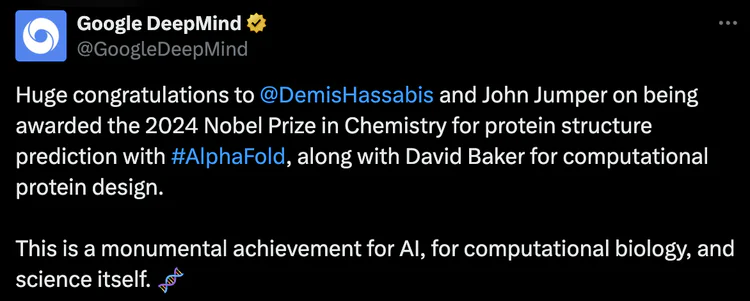 诺贝尔奖连续“颁给AI”，背后最大赢家竟是Google？